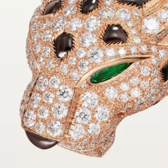 Βραχιόλι Panthere De Cartier, οψιδιανός, με πάβ