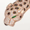 Βραχιόλι Panthere De Cartier, οψιδιανός, με πάβ Βραχιόλι Panthere De Cartier, οψιδιανός, με πάβ