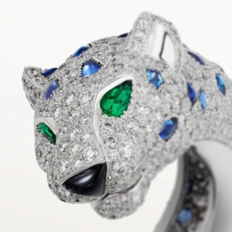 Βραχιόλι Panthere De Cartier, Ζαφείρι, με πλακέ