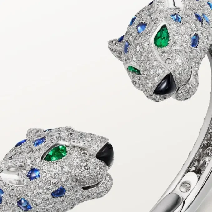 Βραχιόλι Panthere De Cartier, Ζαφείρι, με πλακέ